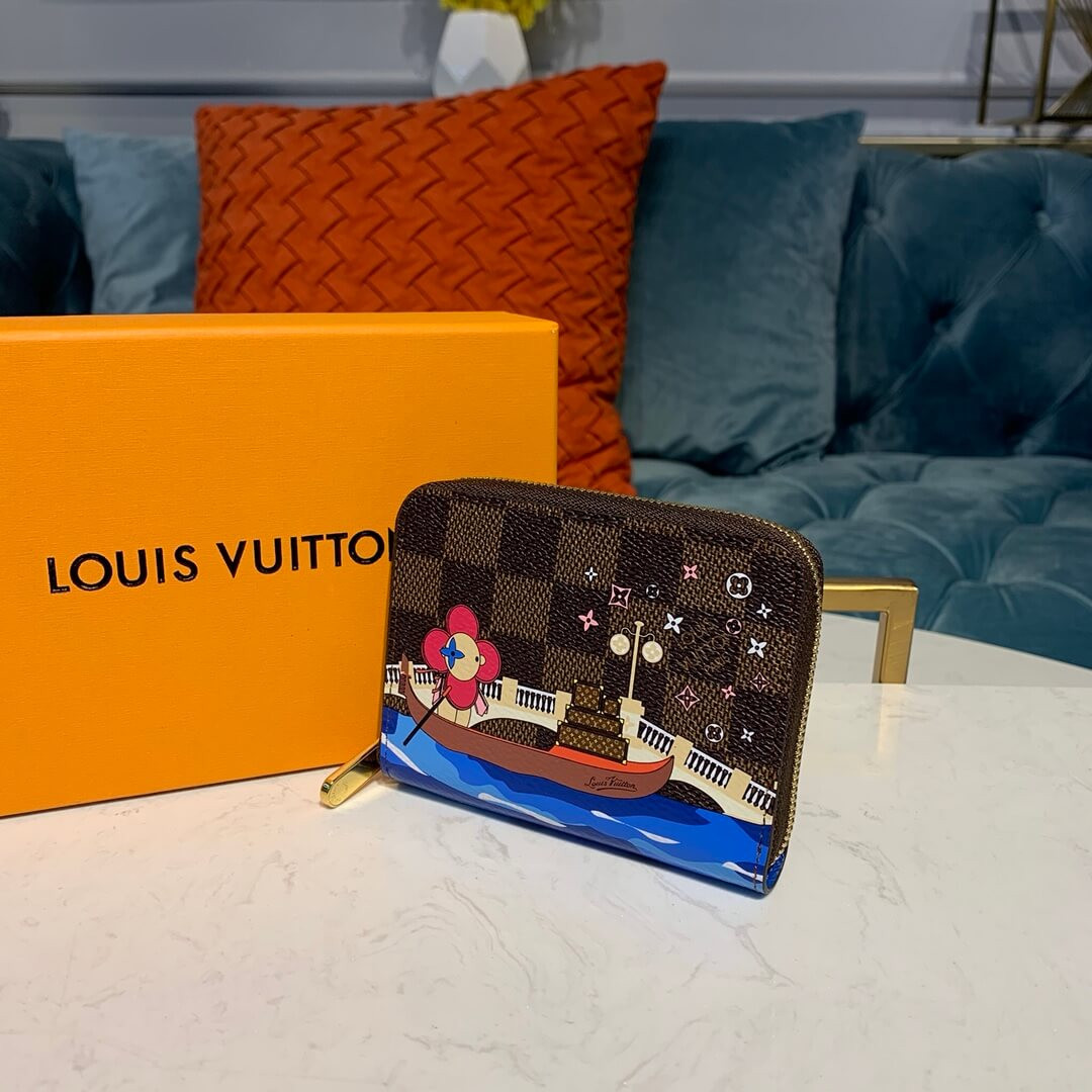 Louis Vuitton Venice Zippy Coin Purse M60258
