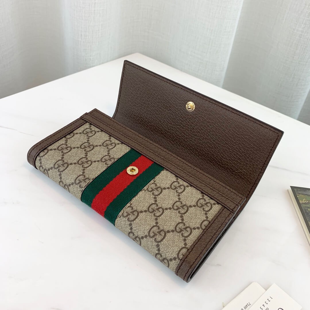 Gucci Ophidia GG Continental Wallet 523153