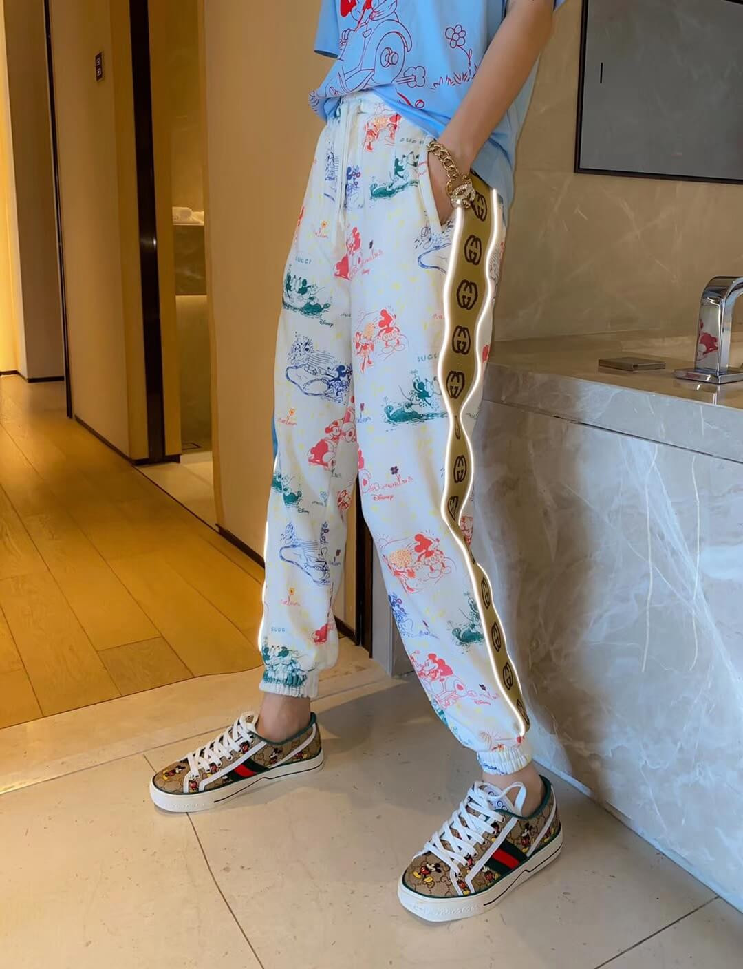 Disney x Gucci Loose Jogging Pant 604211