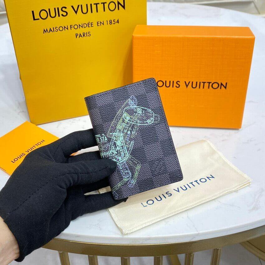 Louis Vuitton Damier Graphite Pocket Organizer N64602