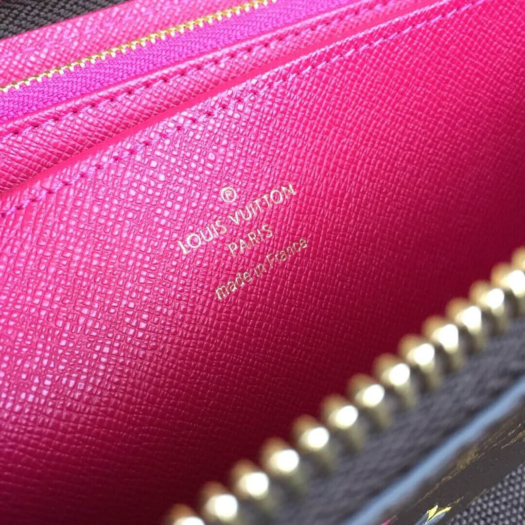 Louis Vuitton Monogram Canvas Love Lock Zippy Wallet M64116