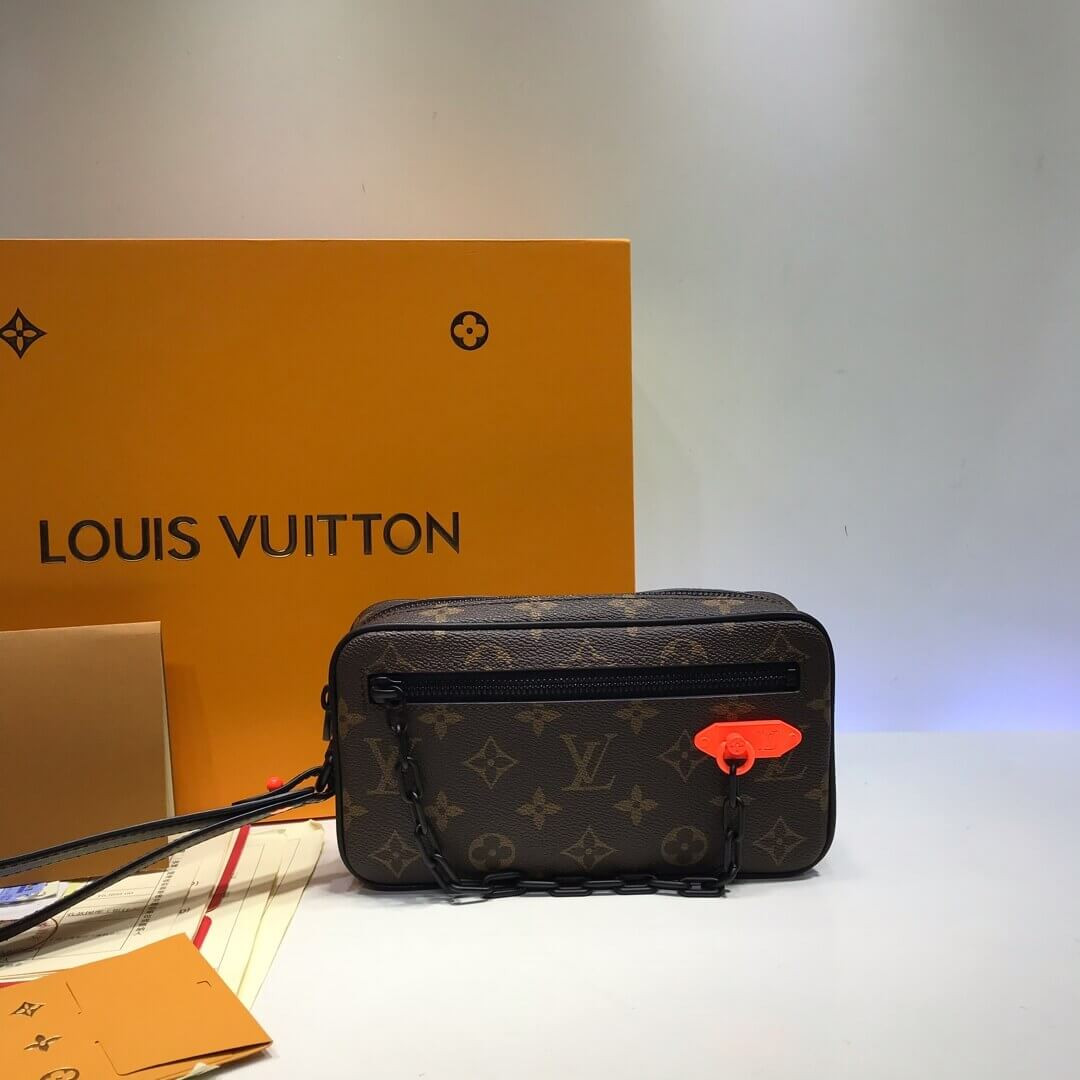 Louis Vuitton Monogram Virgil Abloh Clutch M44458