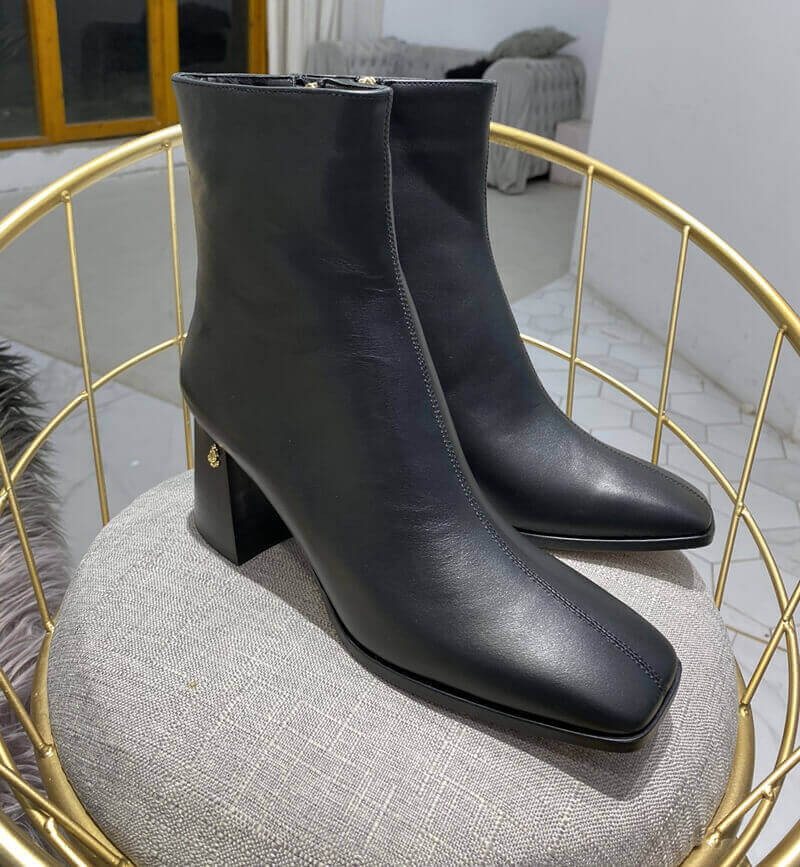 Jimmy Choo Bryelle 65 Leather Ankle Boots J172