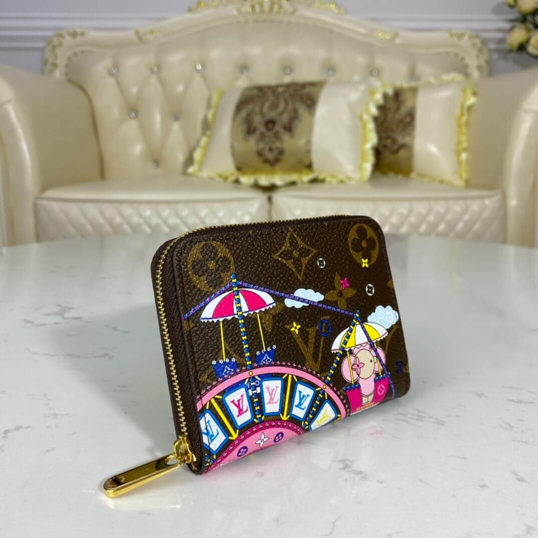 Louis Vuitton Christmas Animation 2020 Zippy Coin Purse M69745