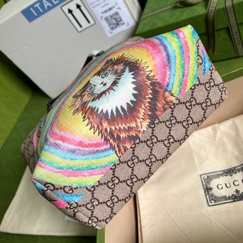 Gucci Childrens GG Tote Cat Print 410812