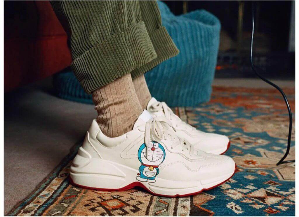 Doraemon x Gucci Rhyton Sneakers 655025