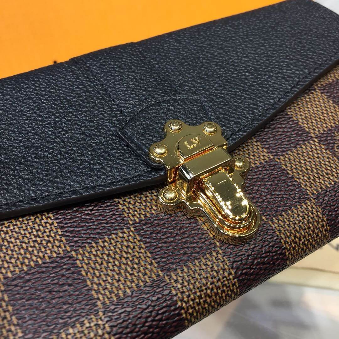 Louis Vuitton Damier Ebene Clapton Wallet N64449