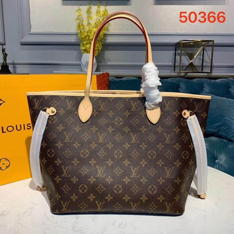 Louis Vuitton Monogram Canvas Neverfull MM M50366 Pink