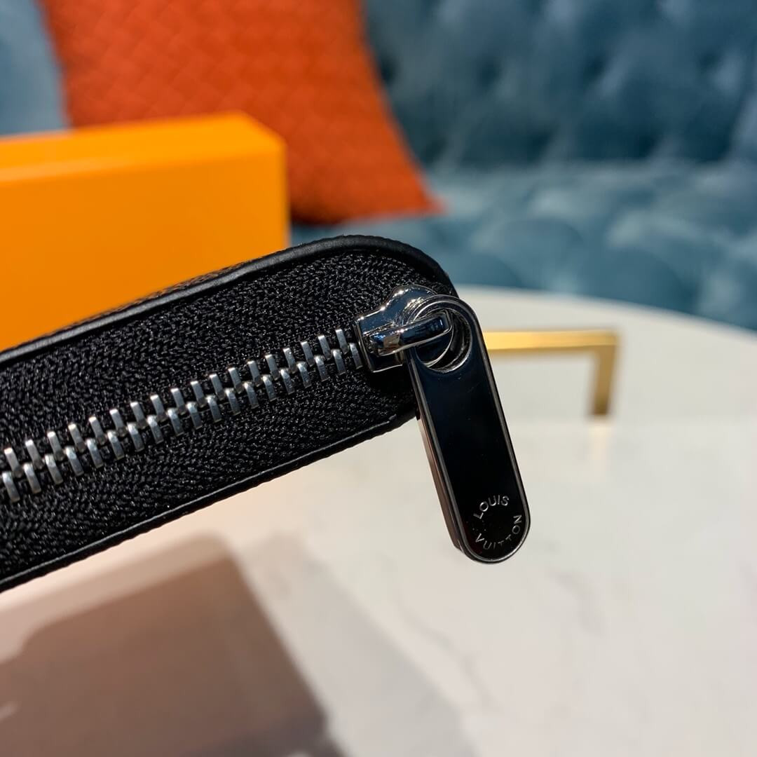 Louis Vuitton Damier Graphite Zippy Coin Purse N60067