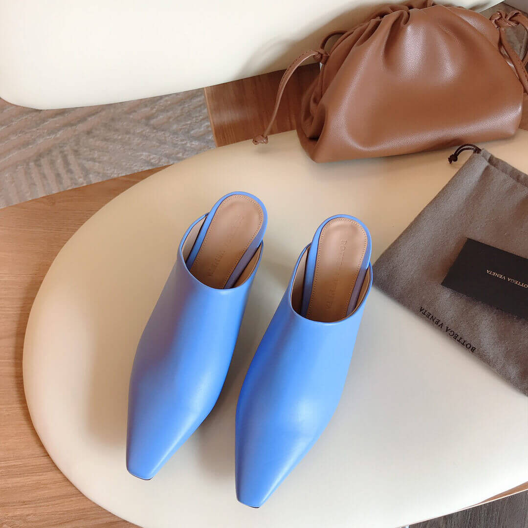 Bottega Veneta Almond Mules 608838