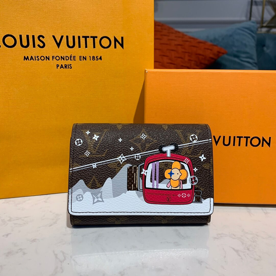 Louis Vuitton Courchevel Victorine Wallet M68492