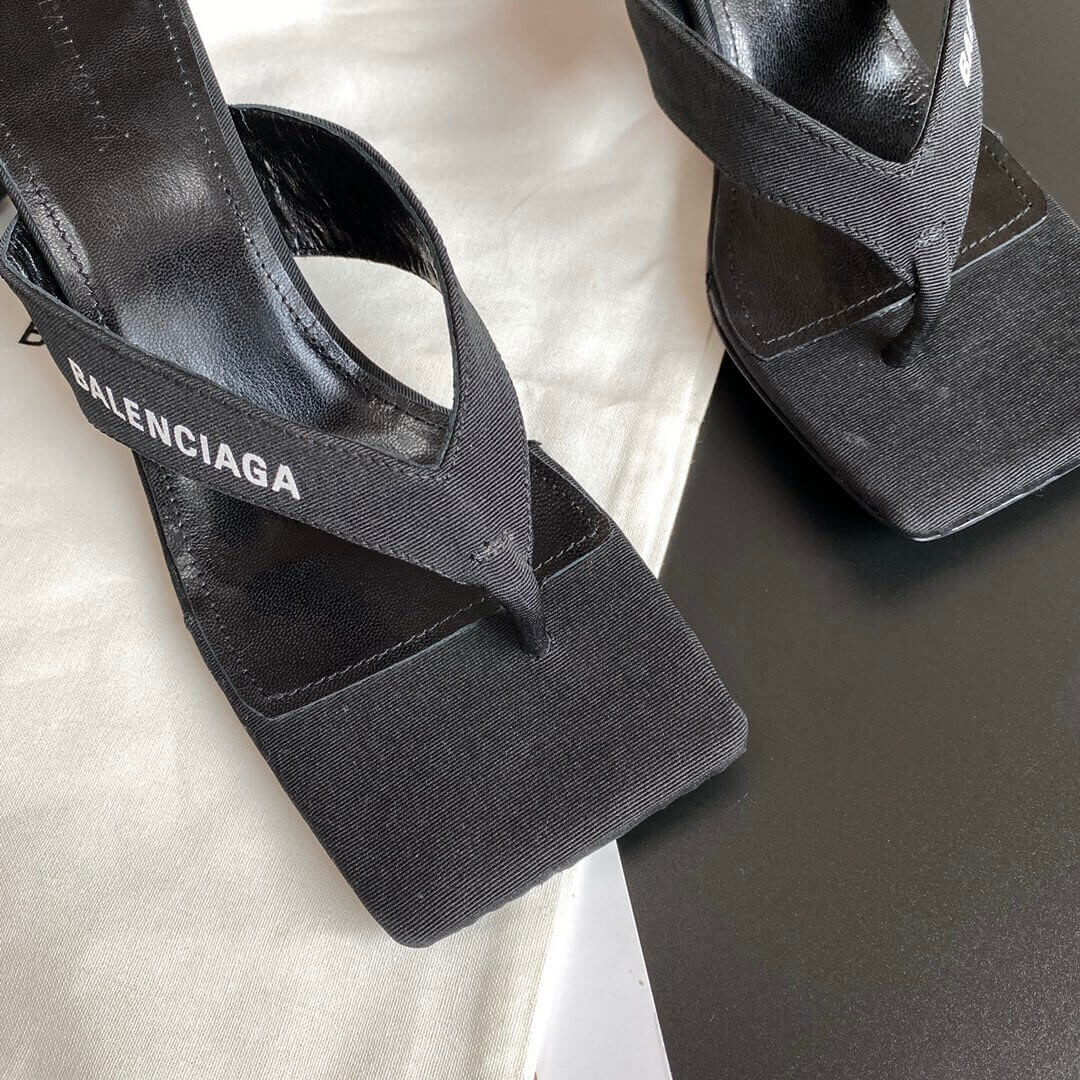 Balenciaga Logo T-bar sandals 434344-1