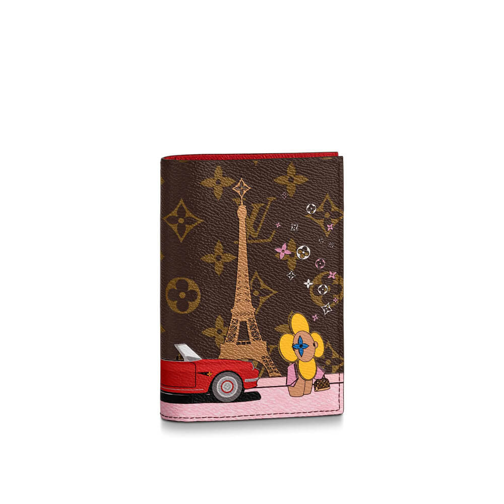 Louis Vuitton Paris Passport Cover M68493