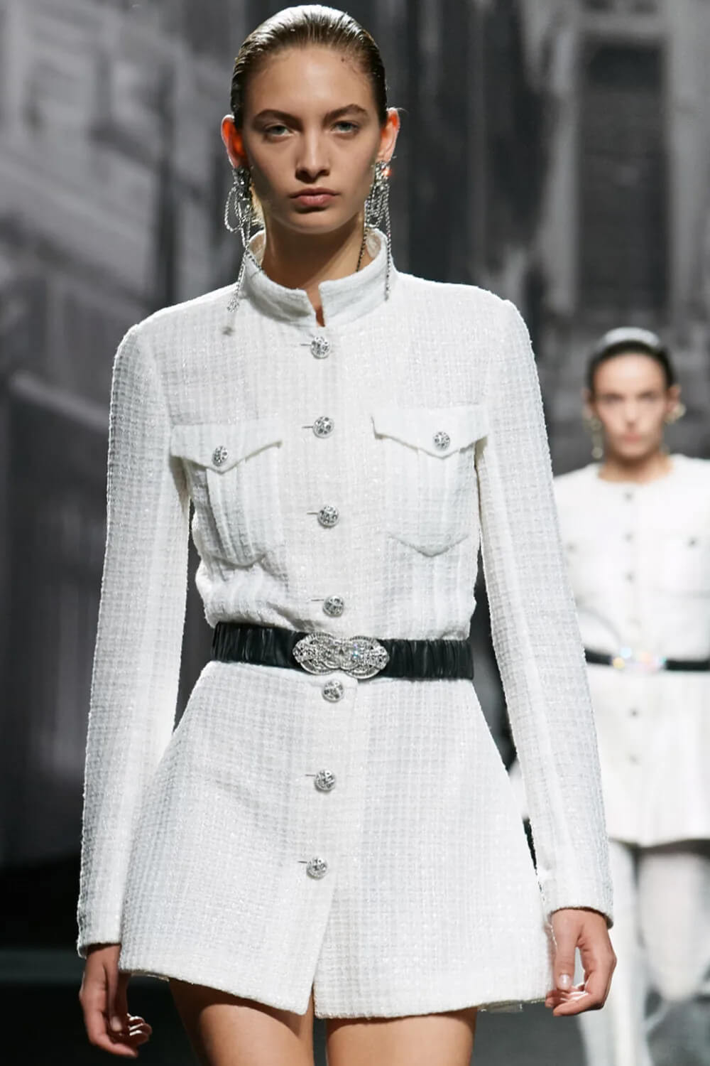 Chanel Elastic Waistbelt Black AA9012