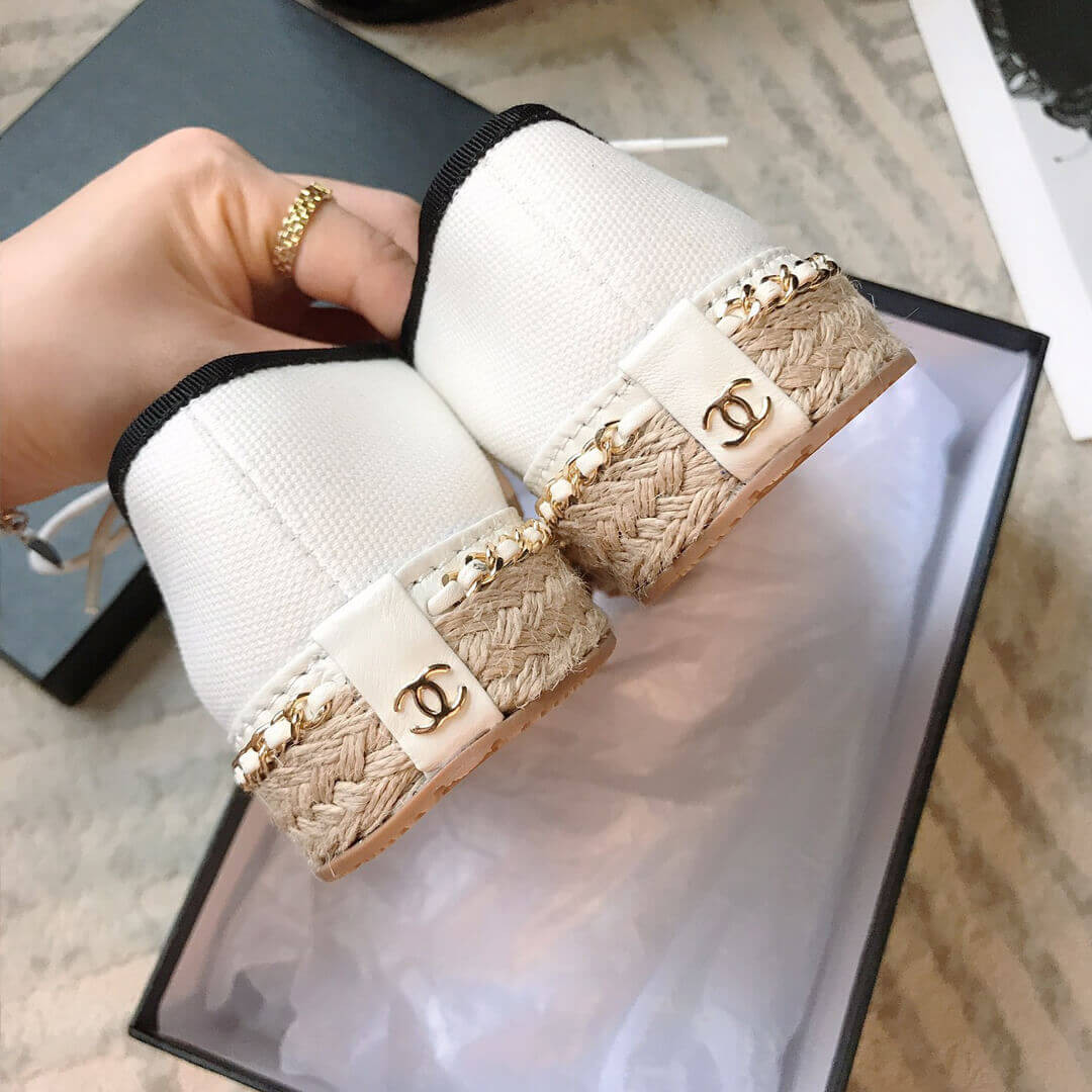 Chanel Tweed Lace-Ups G36140