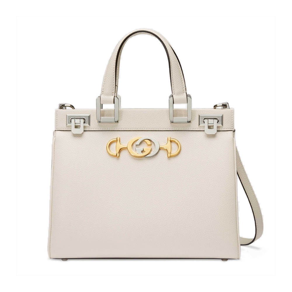Gucci Zumi Grainy Leather Small Top Handle Bag 569712
