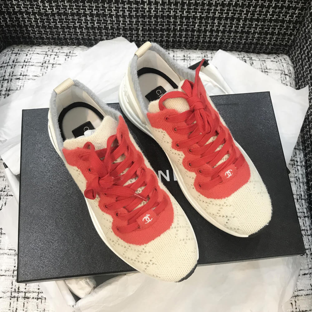 Chanel Mixed Fibers Sneakers G35549