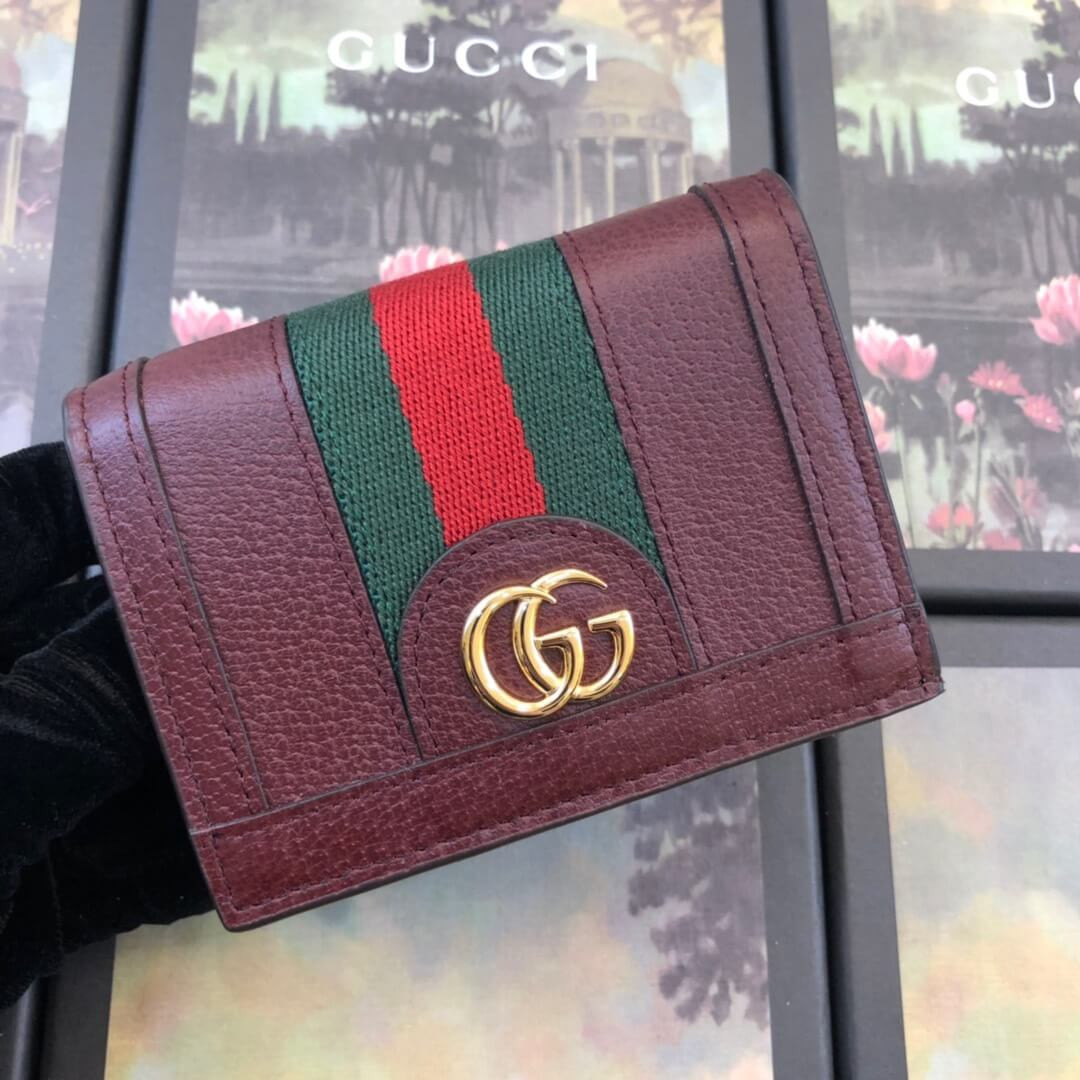 Gucci Ophidia Card Case Wallet 523155