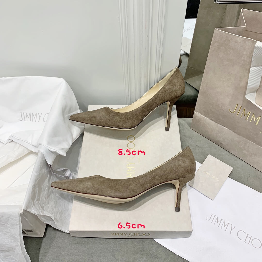 Jimmy Choo Romy Suede Pumps 120011