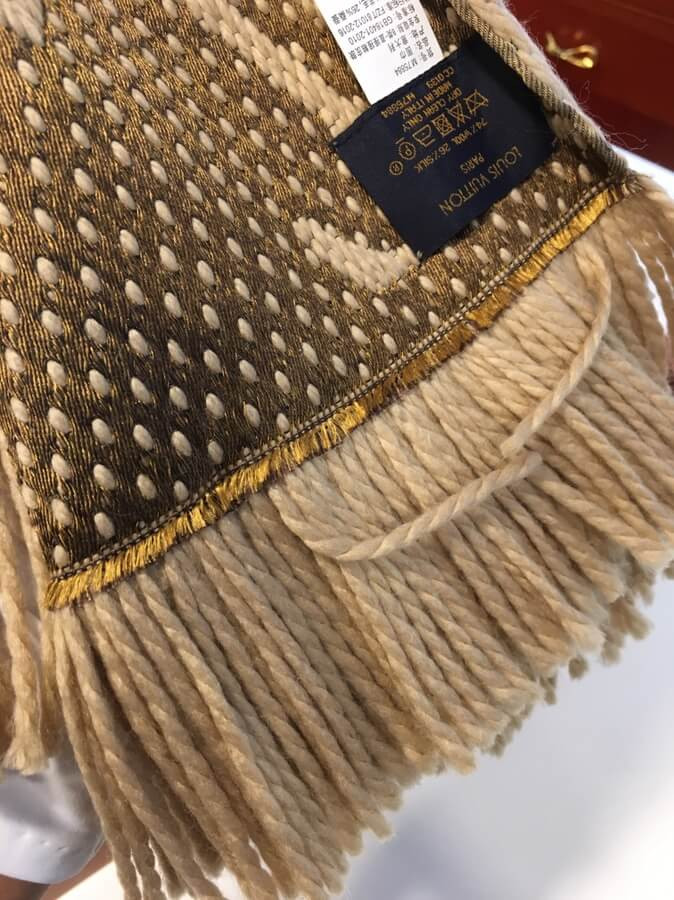 Louis Vuitton Monogram Giant Jungle Logomania Scarf M75884