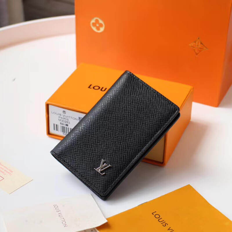 Louis Vuitton Taiga Leather Pocket Organizer M30283