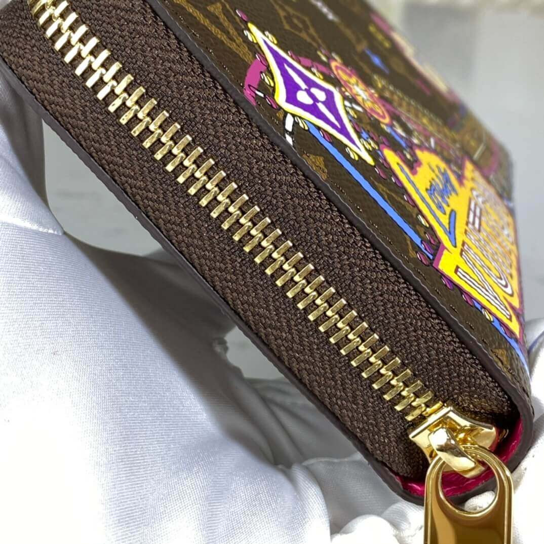 Louis Vuitton Christmas Animation 2020 Zippy Wallet M69750
