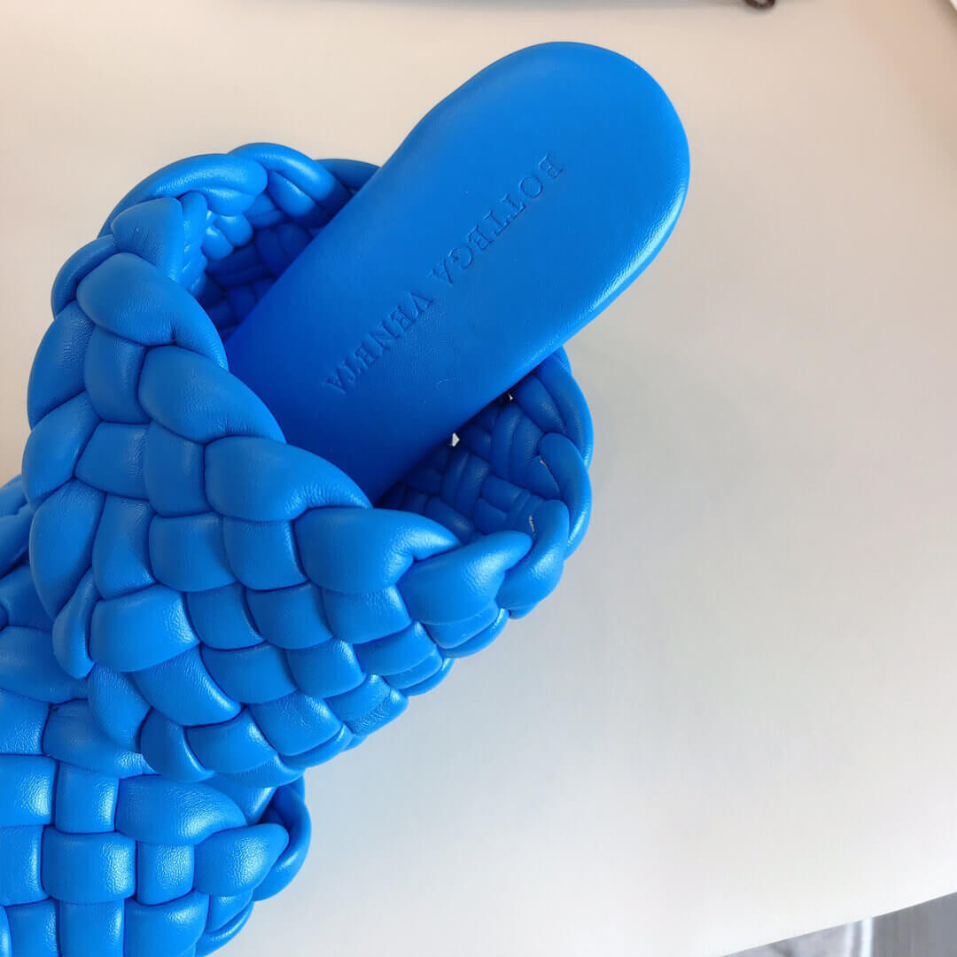 Bottega Veneta BV Curve Sandals 621213 Blue