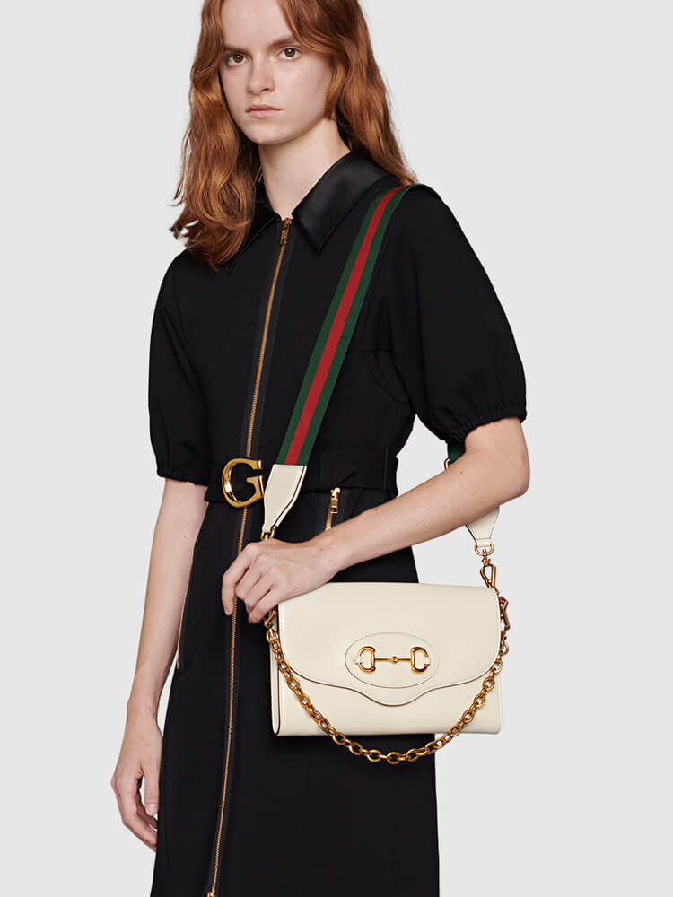 Gucci Horsebit 1955 Leather Small Bag 677286