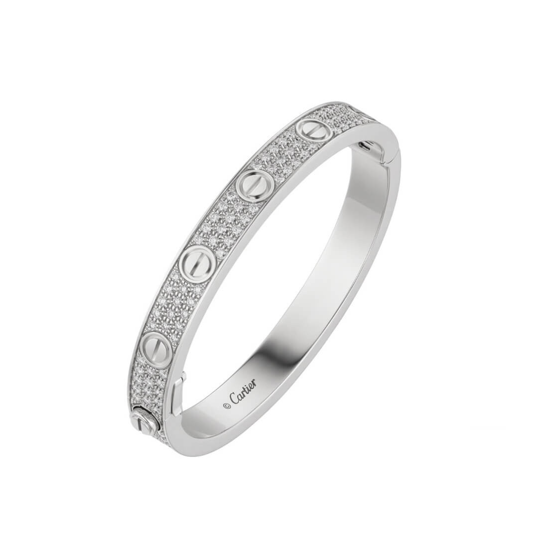 Cartier Love Bracelet Diamond-Paved CB005