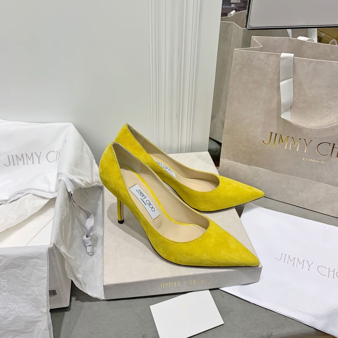 Jimmy Choo Romy Suede Pumps 120011