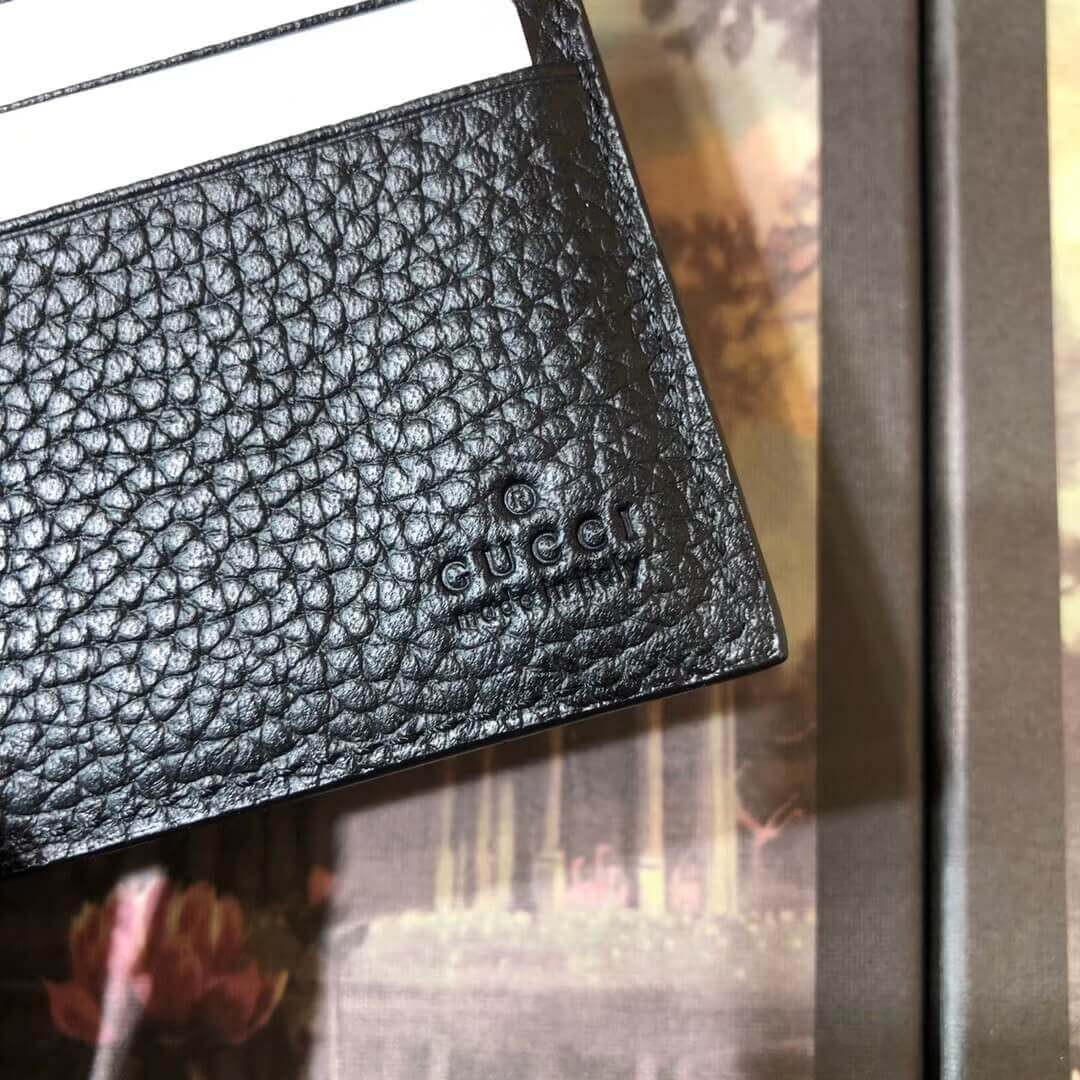 Gucci Leather Folding Wallet 473916