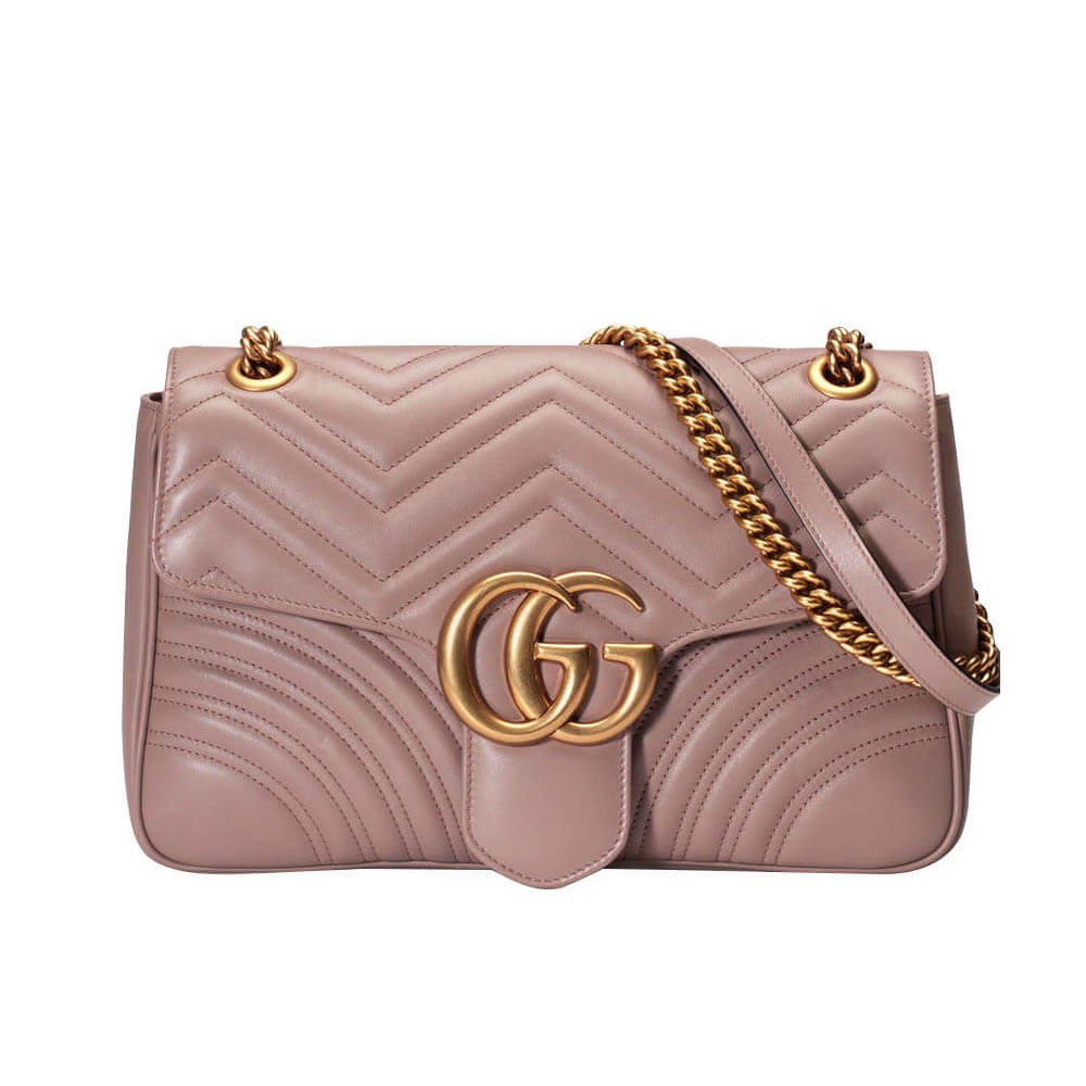 Gucci GG Marmont Medium Matelassé Shoulder Bag 443496