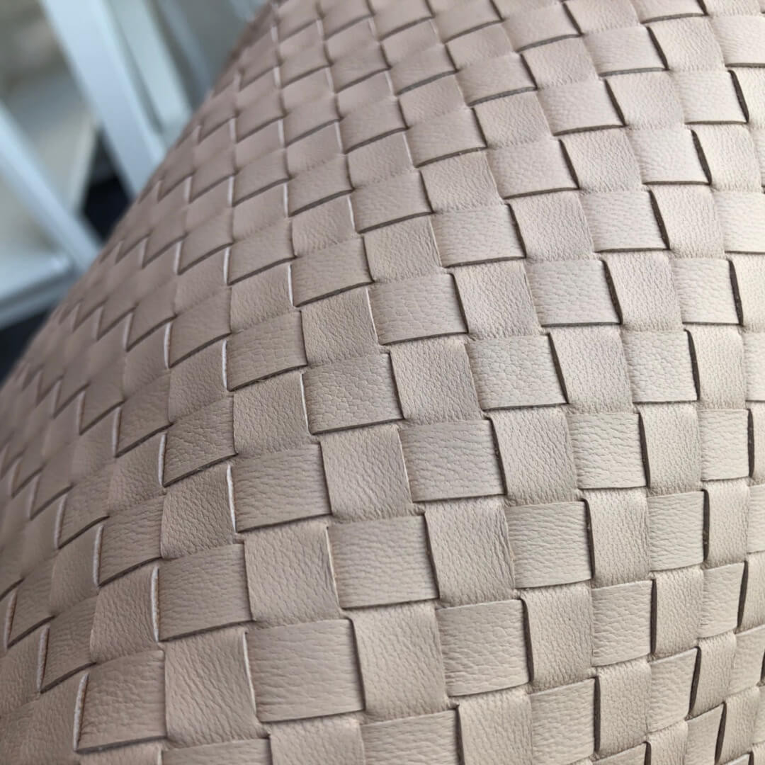 Bottega Veneta Woven Leather The Pouch Clutch 576175