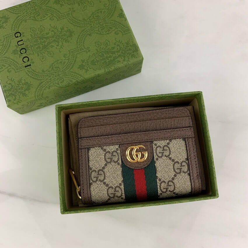Gucci Ophidia GG Card Case Wallet 658552