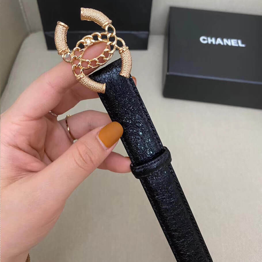 Chanel Deerskin 25mm Belt 6605
