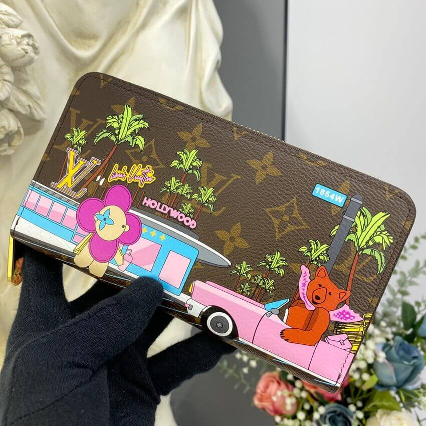 Louis Vuitton Monogram Canvas Zippy Wallet M80857