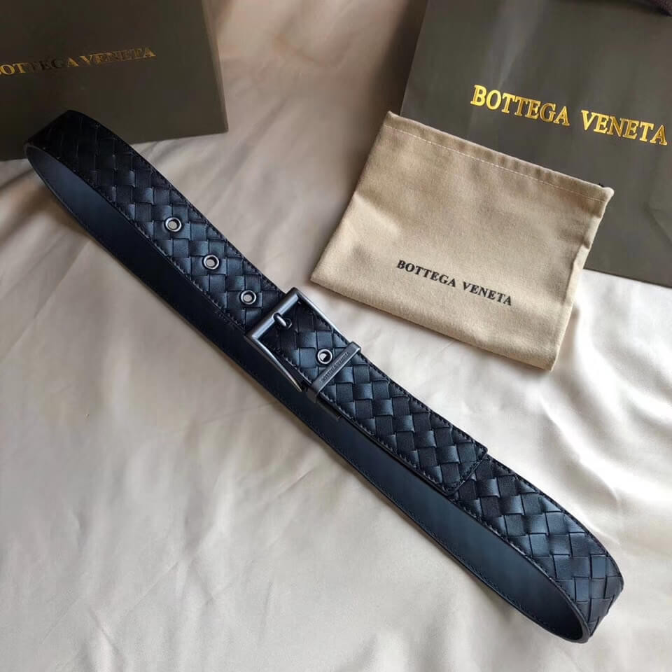 Bottega Veneta Intrecciato Weave Belt 271932