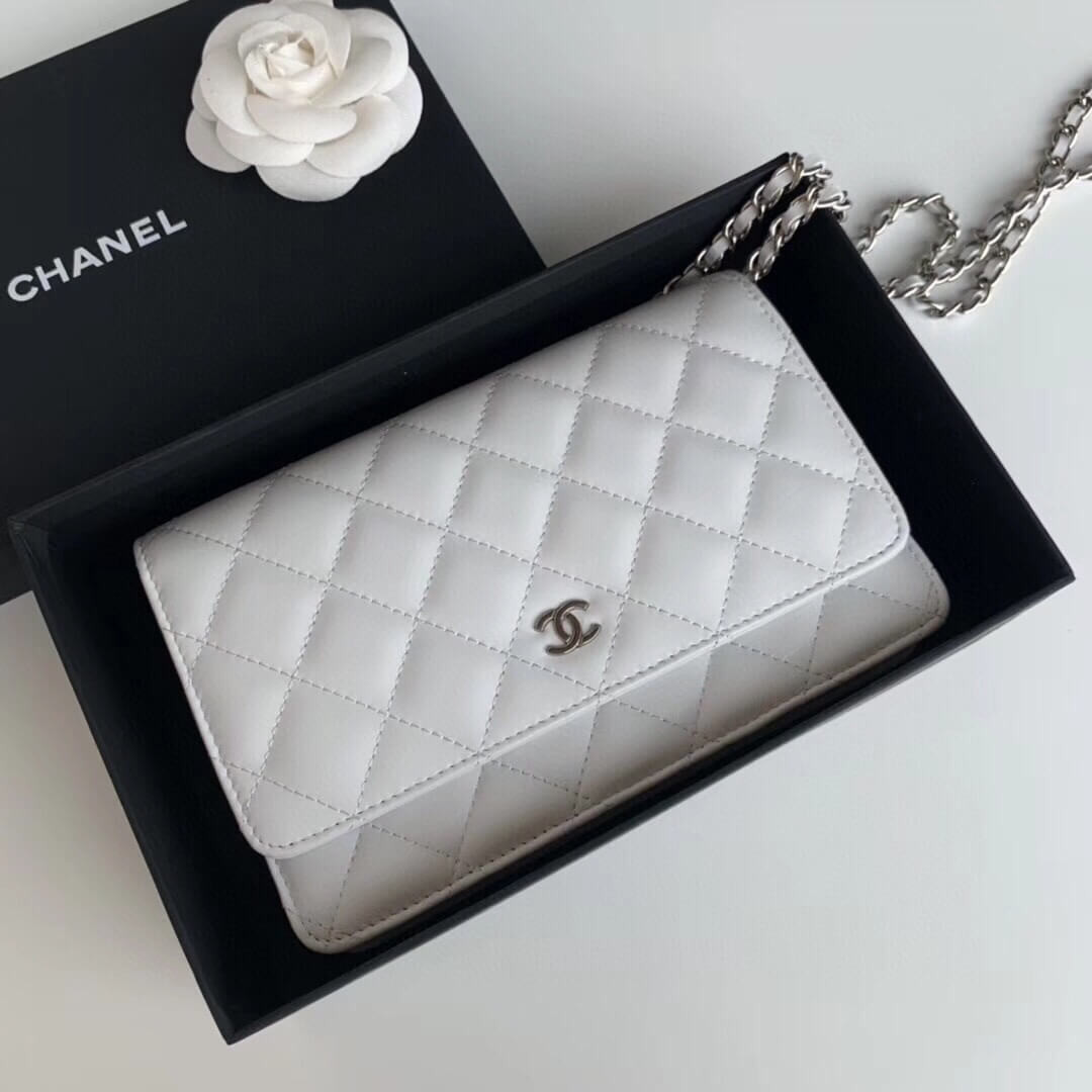 Chanel Classic Lambskin Wallet On Chain WOC AP0250