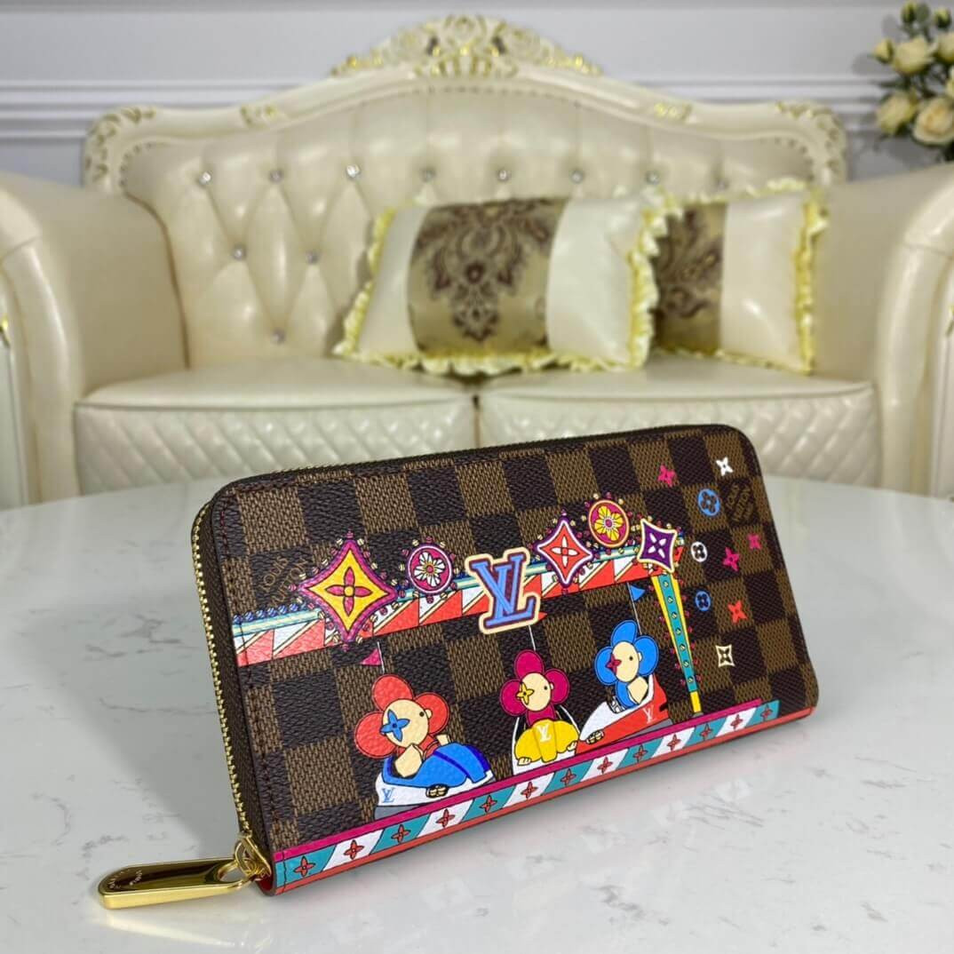 Louis Vuitton Christmas Animation 2020 Zippy Wallet N60403