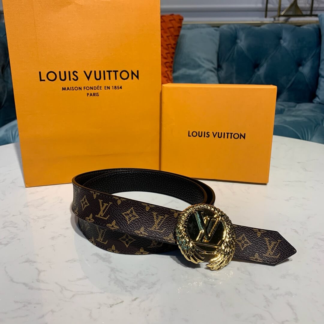 Louis Vuitton Circle 30mm Reversible Belt M0141