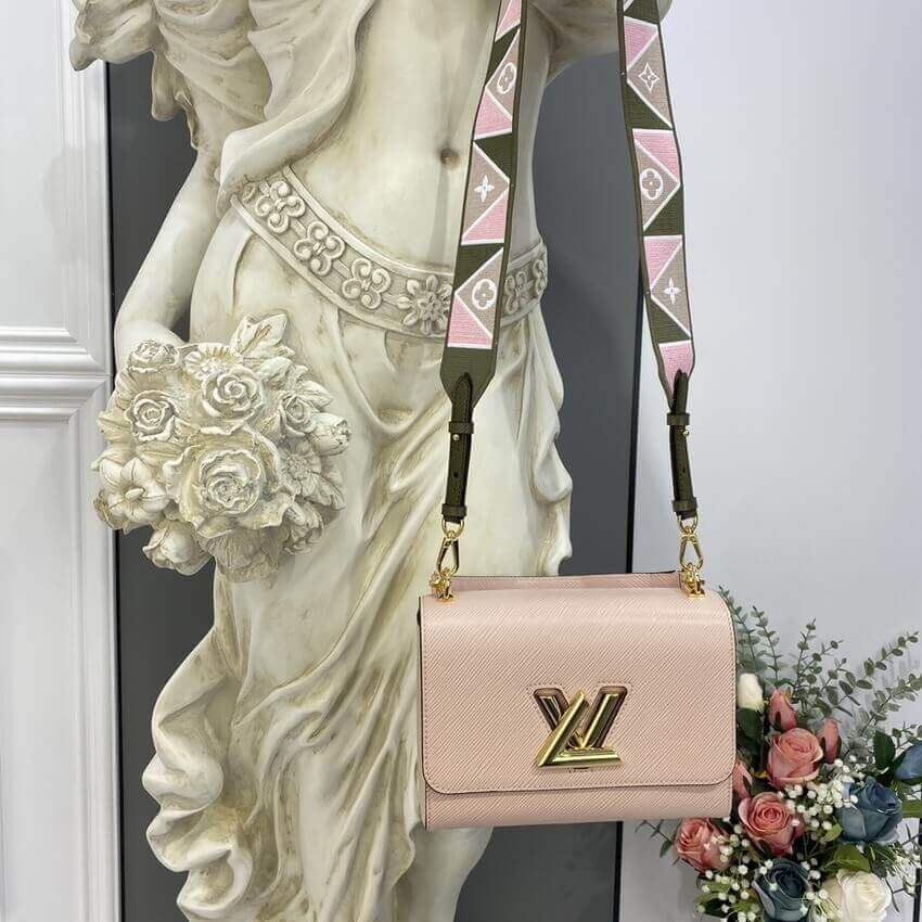 Louis Vuitton Epi Leather Twist MM M59028 Pink