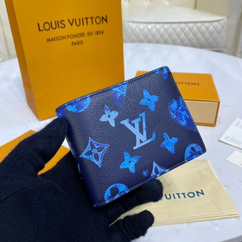 Louis Vuitton Monogram Pattern Slender Wallet M80464