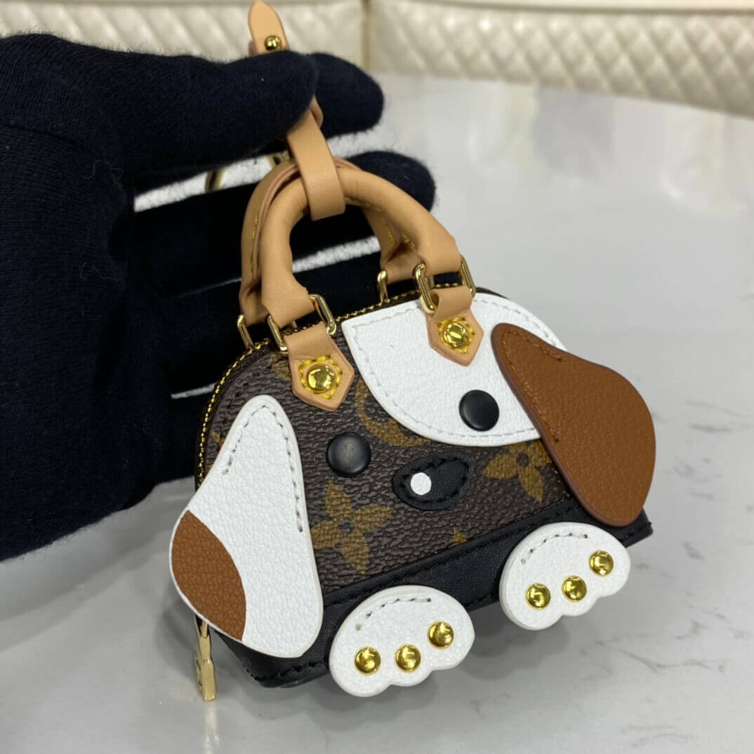 Louis Vuitton Alma Dog Bag Charm and Key Holder