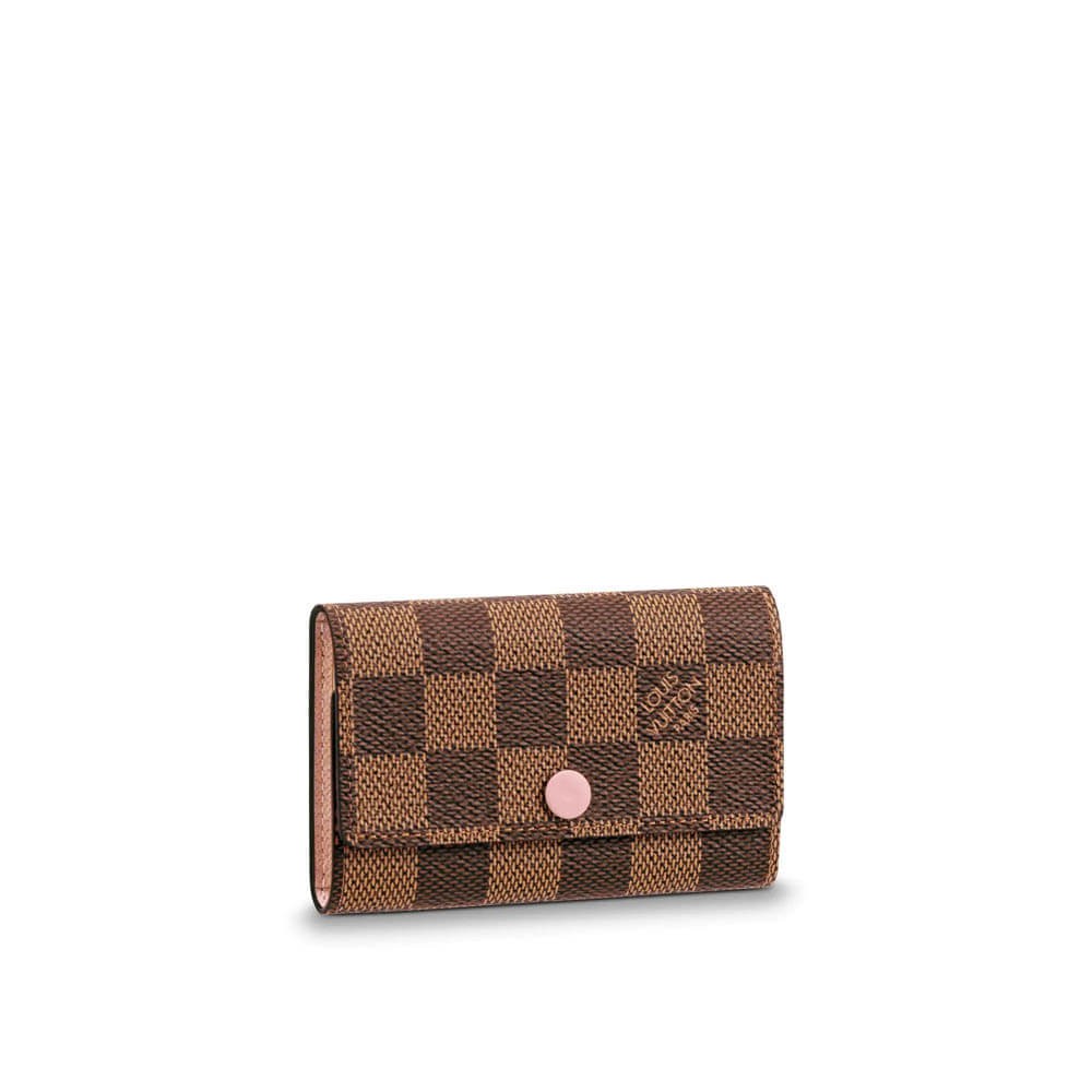 Louis Vuitton Damier Ebene 6 Key Holder N41624