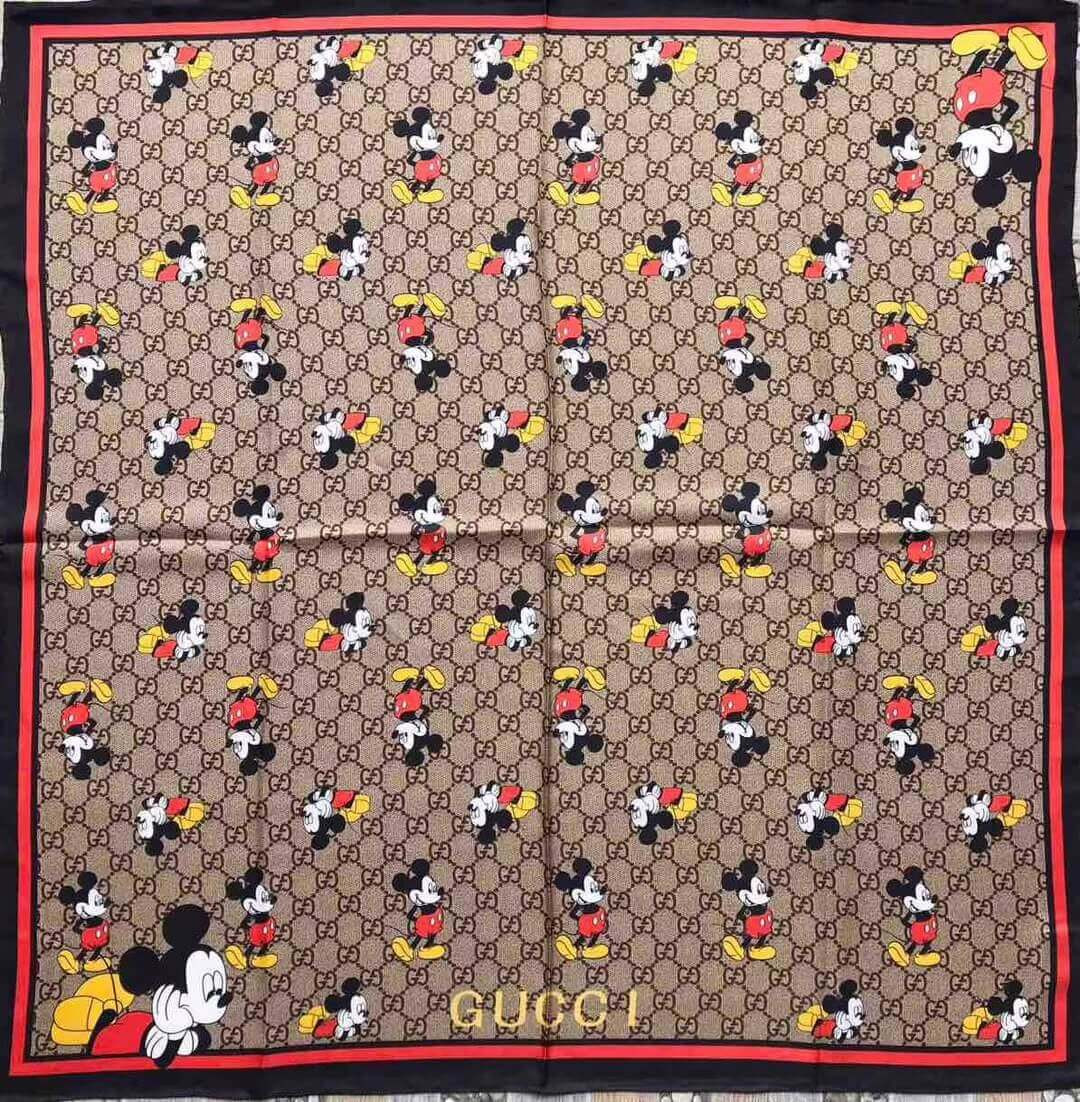 Disney x Gucci Chiffon Scarf 607324
