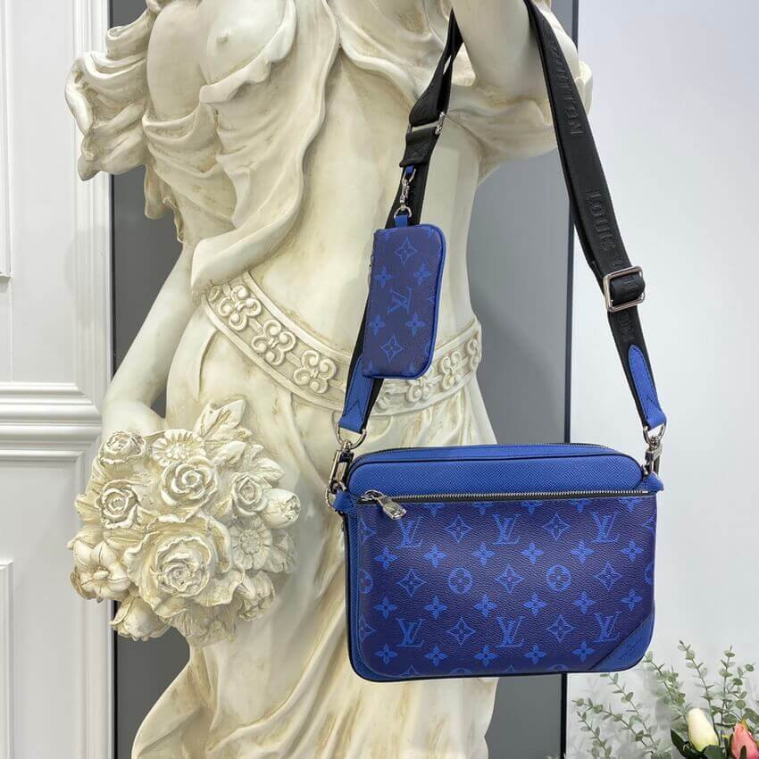 Louis Vuitton Trio Messenger M30848 Cobalt Blue