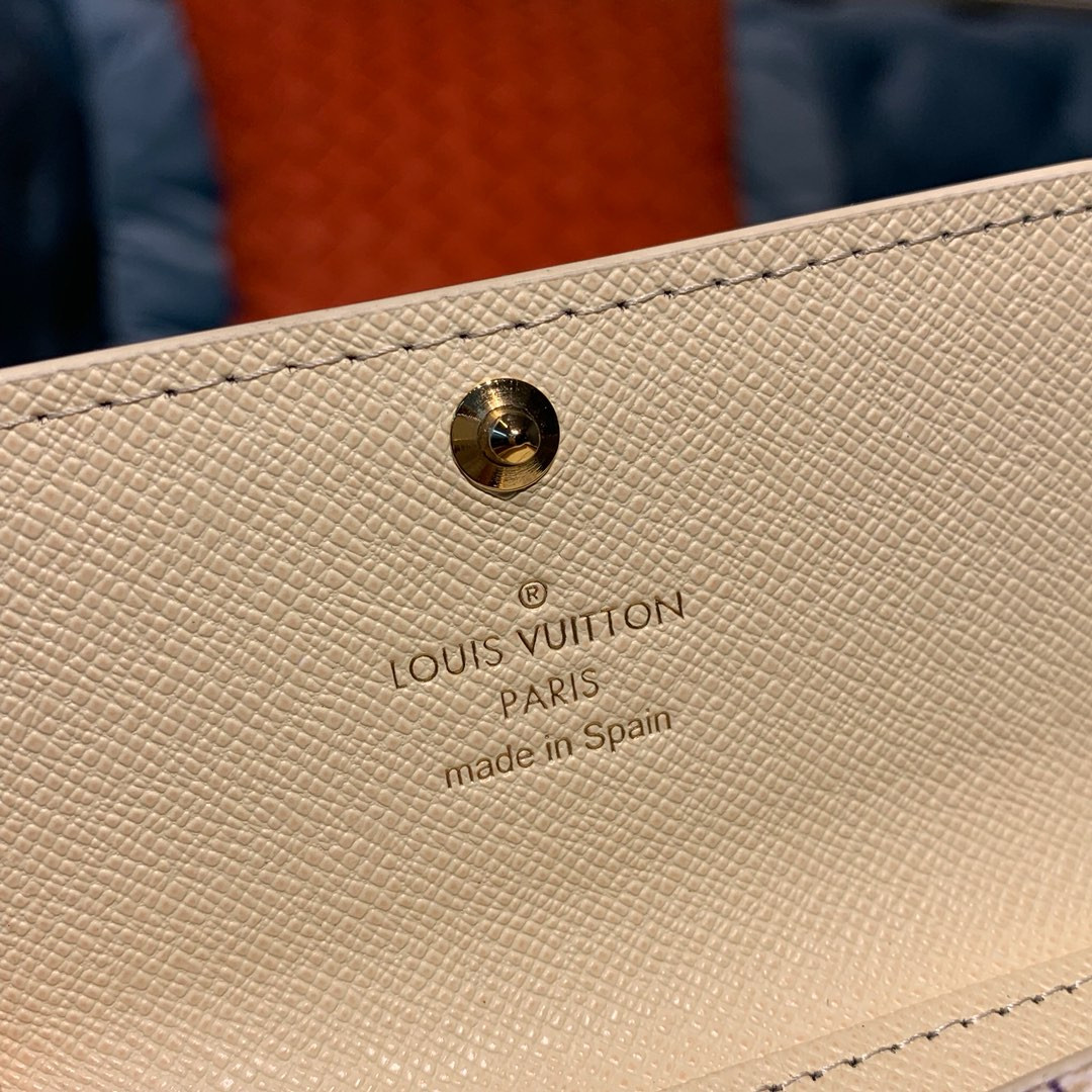 Louis Vuitton Damier Azur 6 Key Holder N61745