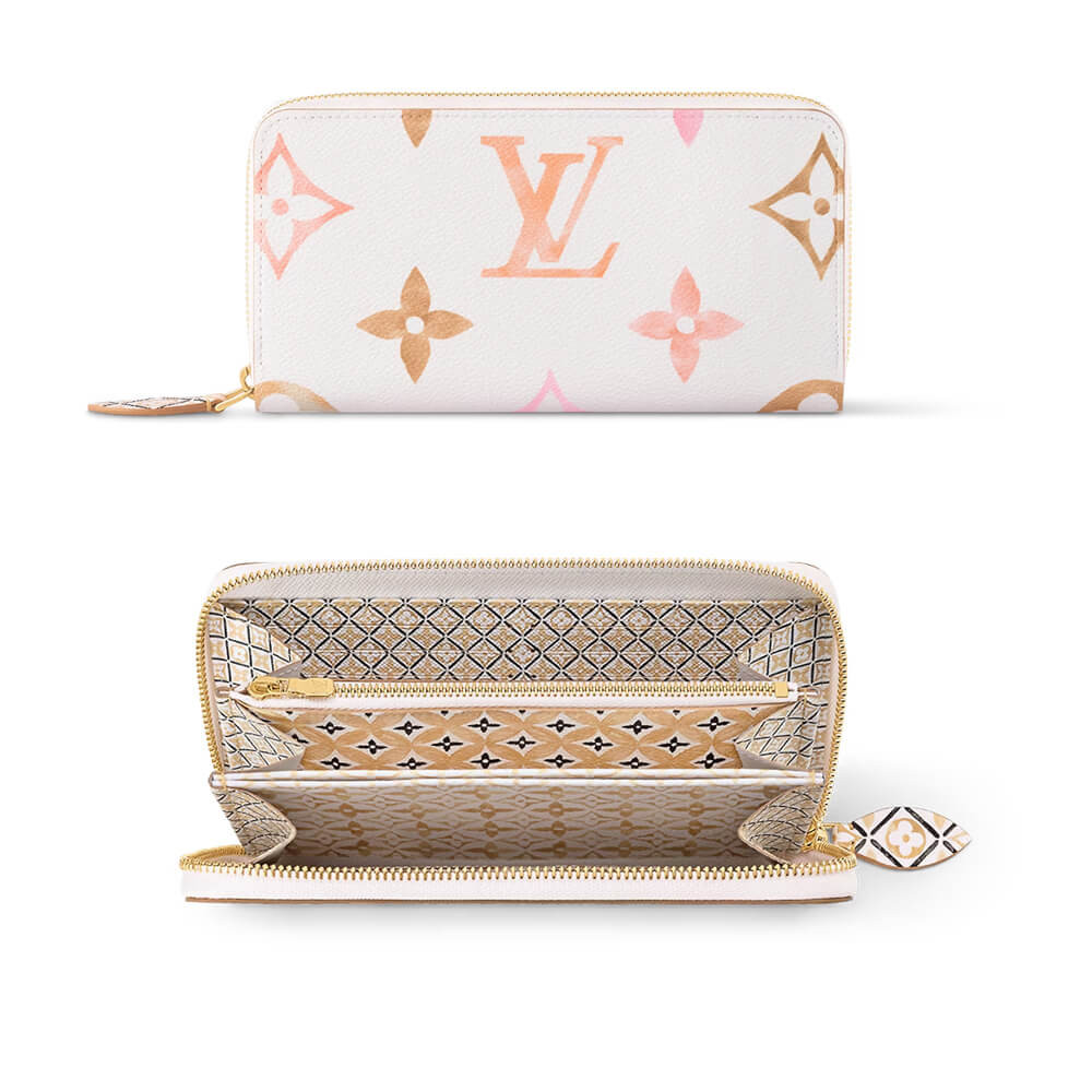 Louis Vuitton Monogram Flower Patterns Zippy Wallet M82384 M82385