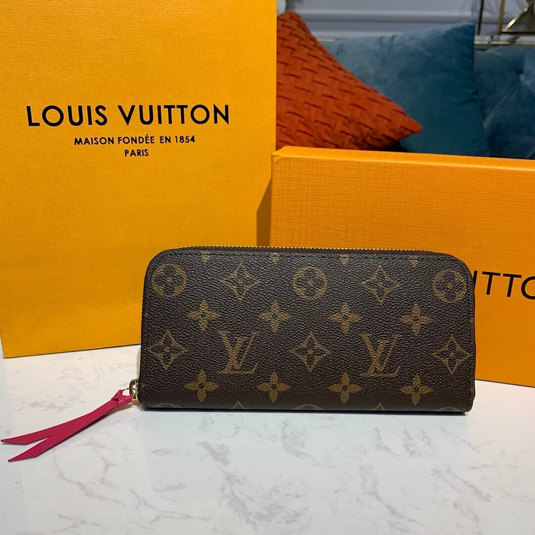 Louis Vuitton Monogram Clemence Wallet M60742 M61298