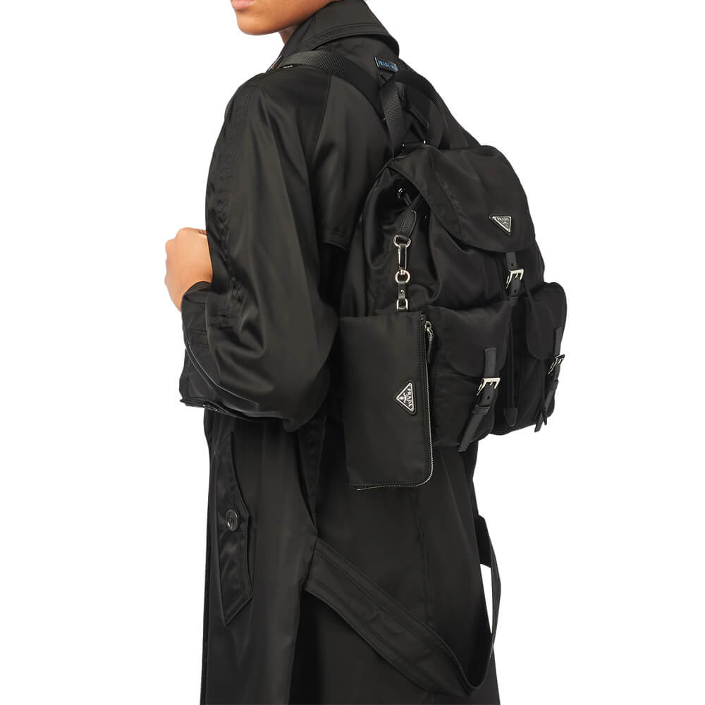 Prada Medium Nylon Backpack 1BZ811